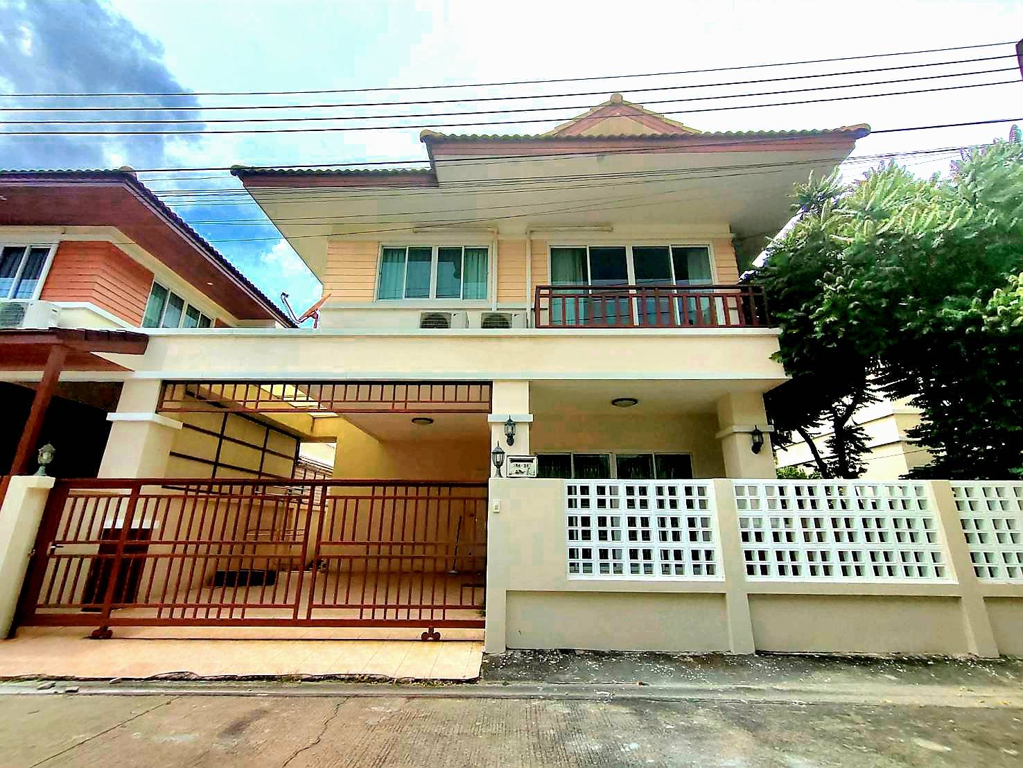 บ้านเดี่ยว 2 ชั้น หมู่บ้านนันท์นรินทร์ (เจ้าของขายเอง) ดอนเมือง-นาวง สรงประภา ใกล้ ม. รังสิต